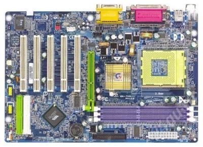 Лот: 537778. Фото: 1. GigaByte GA-7VA (rev. 2.x) + Процессор... Материнские платы