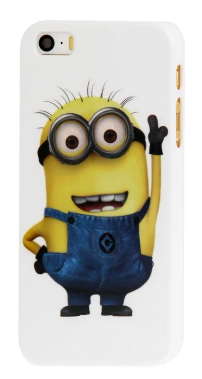 Лот: 6414867. Фото: 1. чехол на iphone 5/5s миньоны 2. Чехлы, бамперы