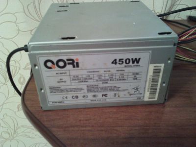 Лот: 4569706. Фото: 1. блок питания QORI 300XA 450W. Корпуса, блоки питания