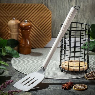 Лот: 24306414. Фото: 1. Лопатка кулинарная, нейлон, с... Кухонные аксессуары