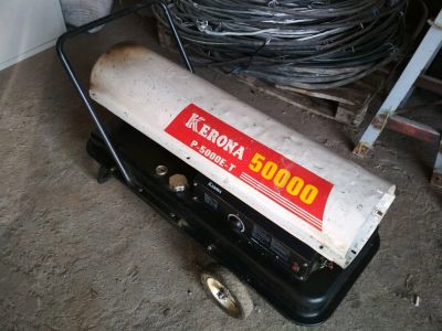 Лот: 14460659. Фото: 1. Дизельная тепловая пушка Kerona... Обогреватели промышленные, тепловые пушки