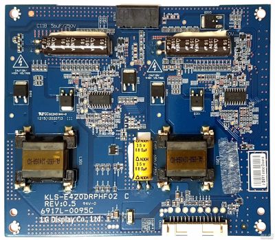 Лот: 13623330. Фото: 1. LED Driver, 6917L-0095C , KLS-E420DRPHF02... Запчасти для телевизоров, видеотехники, аудиотехники