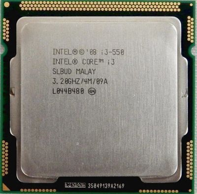 Лот: 13713911. Фото: 1. Процессор Intel Core i3 550 (2-х... Процессоры