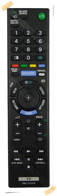 Лот: 15906791. Фото: 1. Пульт SONY RMT-TX101P. Пульты ДУ