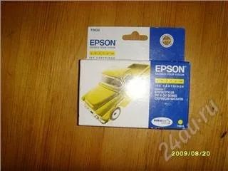 Лот: 104264. Фото: 1. Картридж EPSON T0634 к принтерам... Картриджи, расходные материалы