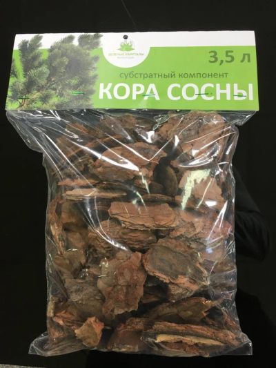 Лот: 8141260. Фото: 1. Кора сосны 3,5 литра. Всё для ландшафта