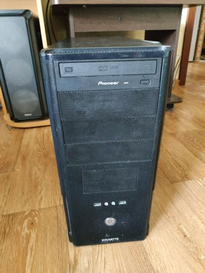 Лот: 15917834. Фото: 1. корпус ATX Gigabyte + привод. Корпуса, блоки питания