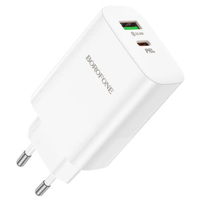 Лот: 22182322. Фото: 1. Зарядное сетевое (USB-A + USB-C... Зарядные устройства, блоки питания, адаптеры сетевые для смартфонов