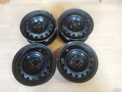 Лот: 14841149. Фото: 1. r14 4/100 4диска, стояли на Toyota... Диски