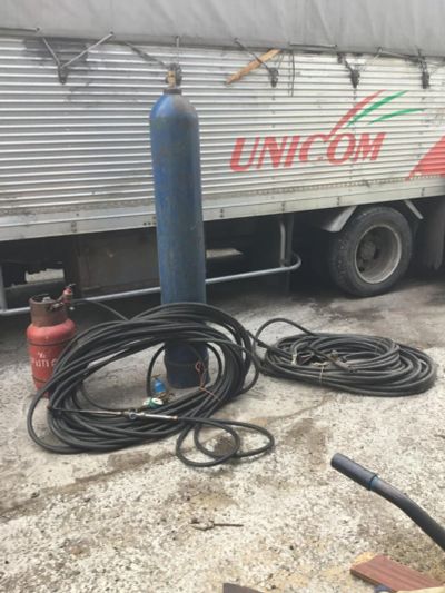 Лот: 11473338. Фото: 1. Шланги, резак, газ и пропан балон. Ручной инструмент