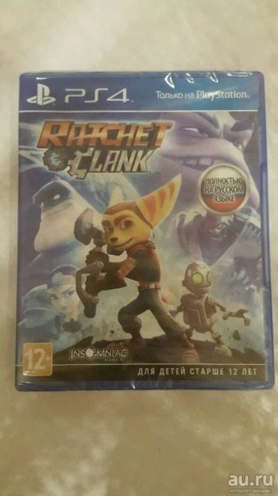 Лот: 10594704. Фото: 1. Игра Ratchet & Clank PS4. Обмен. Игры для консолей