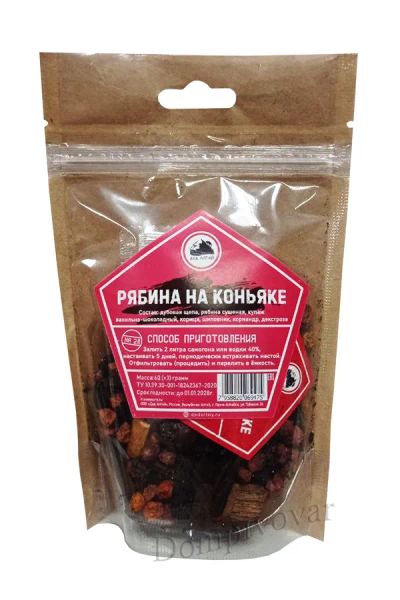 Лот: 17296451. Фото: 1. Набор трав "Рябина на коньяке... Ингредиенты для приготовления напитков