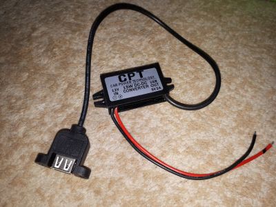 Лот: 12972413. Фото: 1. Usb зарядка в автомобиль 12в преобразует... Электроприборы для автомобиля