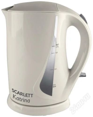 Лот: 1739298. Фото: 1. Новый чайник Scarlett Katrina... Чайники, кофемашины, кулеры