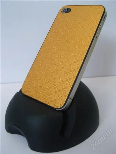 Лот: 1117643. Фото: 1. iPhone 4 задняя крышка Gucci. Другое (смартфоны, связь, навигация)