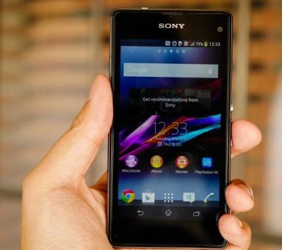 Лот: 10440615. Фото: 1. Sony experia z1 compact черный. Смартфоны