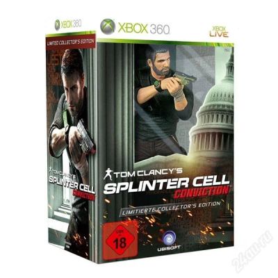 Лот: 1191422. Фото: 1. Splinter cell Conviction XBOX... Игры для консолей