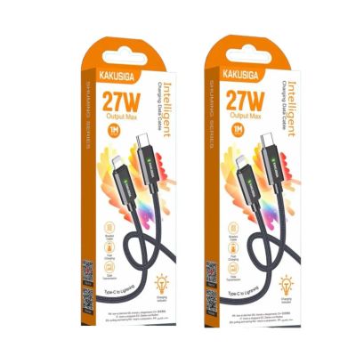 Лот: 22169854. Фото: 1. КАБЕЛЬ KAKUSIGA KSC-967 USB-C-... Дата-кабели, переходники