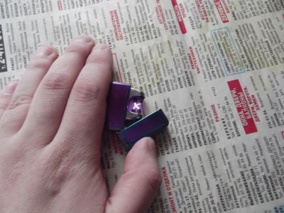 Лот: 16476199. Фото: 1. Зажигалка USB электронная дуговая. Зажигалки, спички, пепельницы