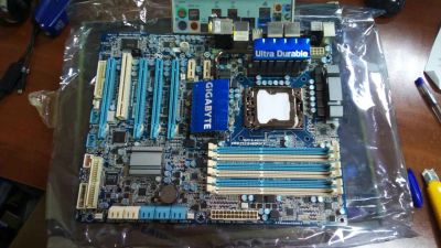 Лот: 9686904. Фото: 1. Материнская плата Gigabyte GA-X58A-UD3R... Материнские платы