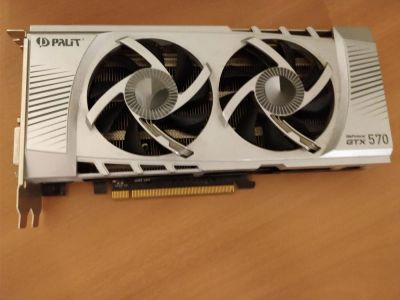 Лот: 11161972. Фото: 1. Видеокарта Palit gtx 570 1280mb. Видеокарты