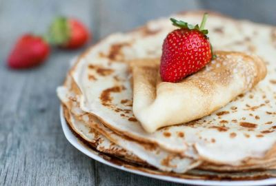 Лот: 15889965. Фото: 1. Домашние вкусные блинчики от бабушки. Готовые блюда