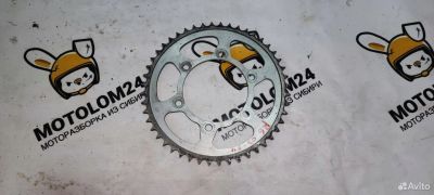 Лот: 23319027. Фото: 1. Задняя ведомая звезда Yamaha R6... Запчасти