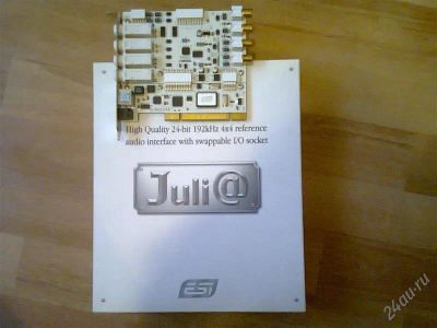 Лот: 1568706. Фото: 1. Звуковая карта ESI Juli@. Звуковые карты