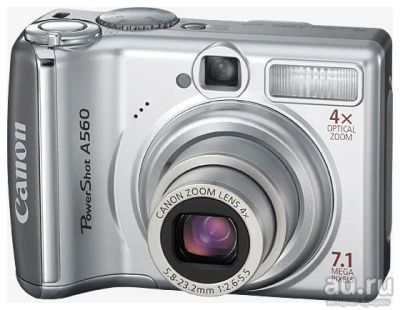 Лот: 8058329. Фото: 1. Canon PowerShot A560. Цифровые компактные