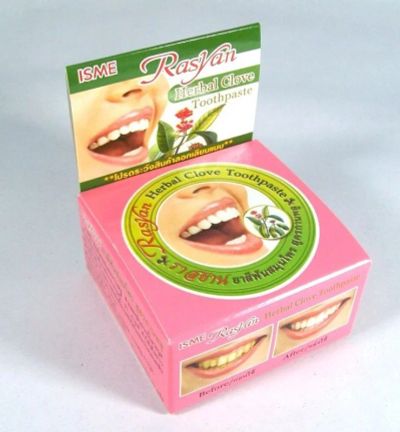 Лот: 7795291. Фото: 1. Зубная паста Тайланд RasYan Herbal... Уход за полостью рта