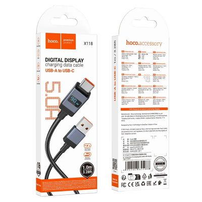 Лот: 25739665. Фото: 1. Кабель USB - Type-C (1 метр, 5... Дата-кабели, переходники