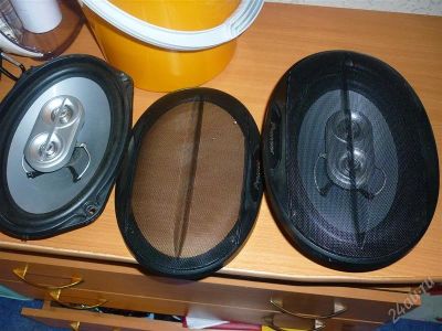 Лот: 1281217. Фото: 1. Колонки CALCELL возможен обмен... Акустика автомобильная