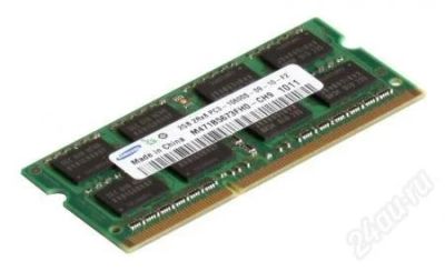 Лот: 2411464. Фото: 1. SO DIMM 2GB PC3-10600 Samsung. Оперативная память