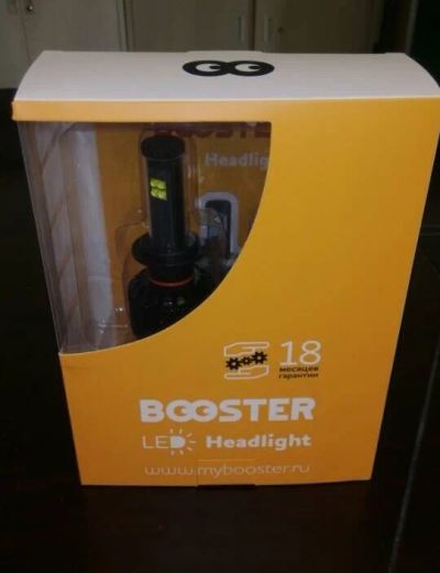 Лот: 6450287. Фото: 1. Комплект ламп Booster H4 H/L... Оптика и освещение