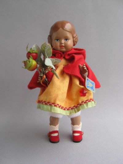 Лот: 11542483. Фото: 1. Немецкая винтажная кукла Бербель... Куклы