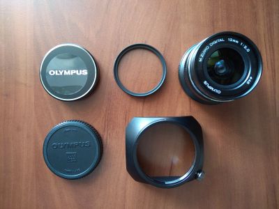 Лот: 19016237. Фото: 1. Объектив Olympus M.zuiko 12mm... Объективы