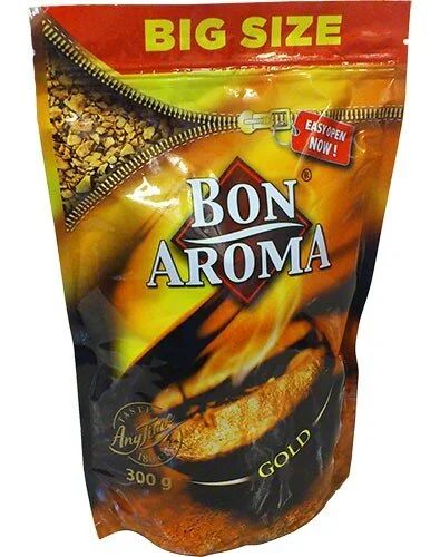 Лот: 9909838. Фото: 1. Растворимый кофе Bon Aroma Gold... Чай, кофе, какао