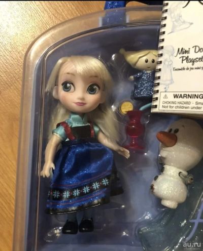 Лот: 18293729. Фото: 1. Mini animators Эльза frozen. Куклы и аксессуары