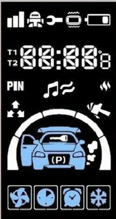 Лот: 18090503. Фото: 1. Дисплей StarLine E95 / StarLine... Автомобильные сигнализации