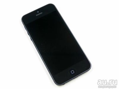 Лот: 8034908. Фото: 1. iphone 5 (16 gb, black). Смартфоны