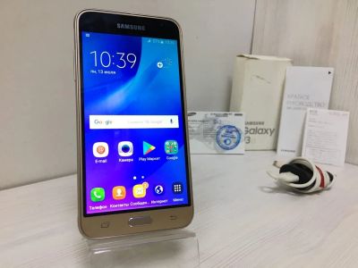 Лот: 16258698. Фото: 1. Смартфон Samsung Galaxy J3 (2016... Смартфоны
