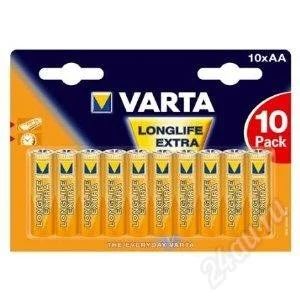 Лот: 1037822. Фото: 1. Батарейка VARTA LONGLIFE EXTRA... Разное