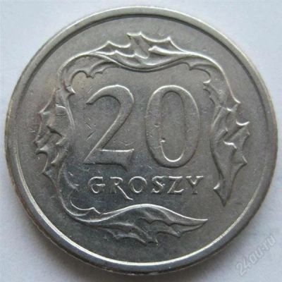 Лот: 1771588. Фото: 1. vz Польша 20 грошей 2002. Европа