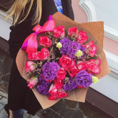 Лот: 8164992. Фото: 1. Сборный букет. Цветы на Щорса... Свежие цветы