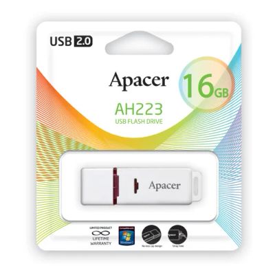 Лот: 5053689. Фото: 1. Flash - карта Apacer 16 Gb USB... USB-флеш карты