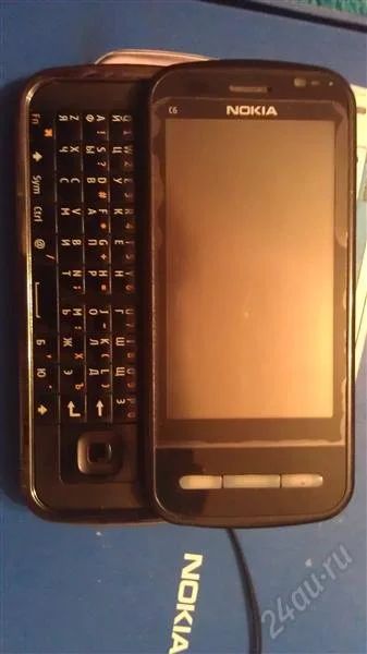 Лот: 2310413. Фото: 1. Nokia c 6-00 Black. Смартфоны
