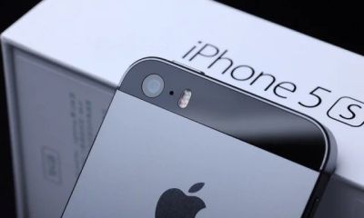 Лот: 7085268. Фото: 1. iPhone 5S(16) новые-цвет чёрный. Смартфоны