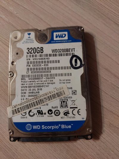 Лот: 23573611. Фото: 1. Hdd. Жёсткие диски (HDD)