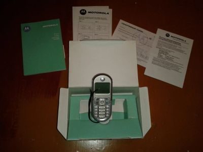 Лот: 4982214. Фото: 1. Motorola C205. Рабочая. Документы... Кнопочные мобильные телефоны