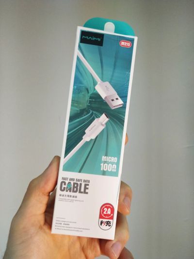 Лот: 19565454. Фото: 1. usb кабель micro usb 1.0м maimi... Дата-кабели, переходники